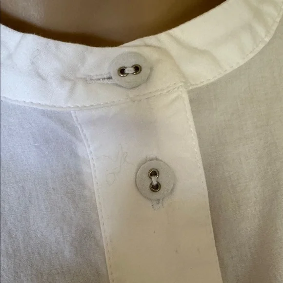 Lane Bryant Women’s White Summer Tunic Shirt sz 18 20 - Picture 8 of 8